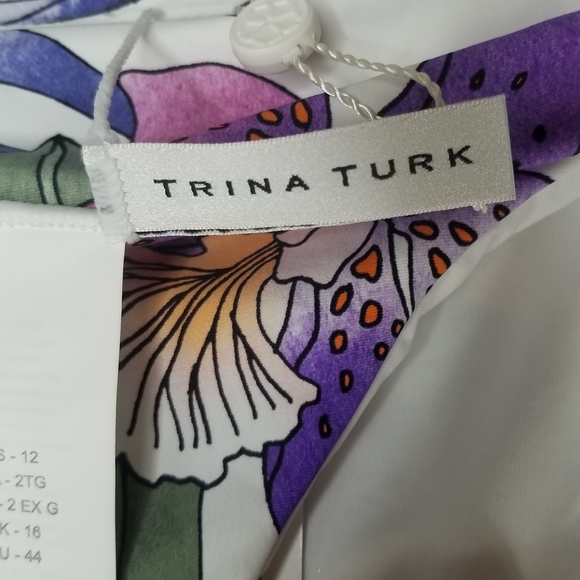 Trina Turk Amazonia Floral Print Bikini Bottoms - Picture 8 of 10